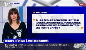 Si les écoles rouvrent le 11 mai, pourquoi ne pas ouvrir aussi les restaurants? BFMTV répond à vos questions