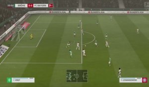 Werder Brême - Bayern Munich sur FIFA 20 : résumé et buts (Bundesliga - 32e journée)