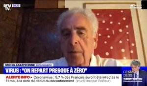 Moins de 6% des Français touchés par le coronavirus ? "On repart presque à zéro" selon cet immunologiste