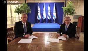 Israël : Netanyahu et Gantz vont se partager le pouvoir