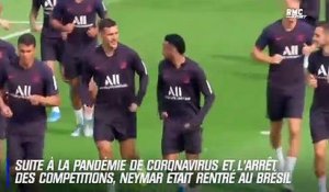 Ligue 1 : "Mes coéquipiers du PSG me manquent" avoue Neymar