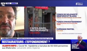 Restaurateurs: pour Yves Camdeborde, "si on doit creuser notre dette, ça va être dangereux"