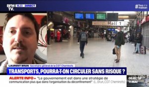 Laurent Brun sur les masques: "Ce n'est pas parce que je me suis retourné un slip sur la tête que je suis protégé"