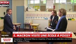 Emmanuel Macron rassure pour le retour à l'école "progressif" (vidéo)