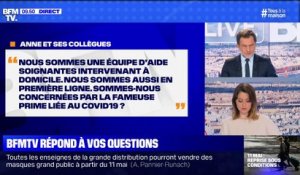 Aides-soignantes à domicile, sommes-nous concernées par la fameuse prime liée au Covid-19? BFMTV répond à vos questions