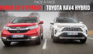 Face à face Honda CR-V Hybride - Toyota Rav 4 Hybride (2020)