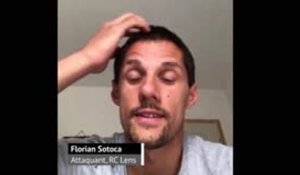 Florian Sotoca passe un message aux supporters lensois