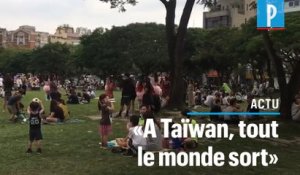 «On peut faire ce qu'on veut»: à Taïwan, une vie presque normale
