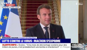 Emmanuel Macron annonce que la France apportera 500 millions d'euros à l'initiative internationale pour la recherche de vaccins et de traitements
