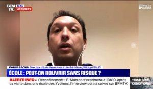 Réouverture des écoles: ce directeur de L'Île-Saint-Denis réclame plus de temps