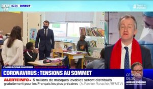 EDITO - Refusant le terme "d'écroulement économique", "Emmanuel Macron ne veut pas être le prophète de malheur"