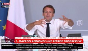 Emmanuel Macron a dévoilé son plan très attendu pour la culture