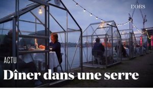 A quoi ressemblera un dîner en terrasse après le déconfinement ? L'idée d'un restaurant d'Amsterdam
