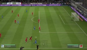 Grenoble Foot 38 - Le Mans FC  sur FIFA 20 : résumé et buts (L2 - 32e journée)