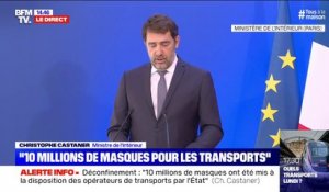 Christophe Castaner sur le trafic de masques: "La gendarmerie nationale a mis à bas des escroqueries pour un montant supérieur à 30 millions d'euros"
