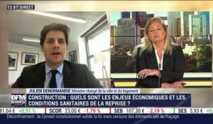Julien Denormandie (Ministre de la Ville et du Logement): Quels sont les enjeux économiques et les conditions sanitaires de la reprise dans la construction ? - 12/05