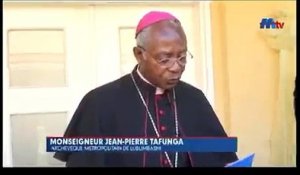 L’Archevêque  Métropolitain de #Lubumbashi Monseigneur Jean Pierre  Tafunga s’inquiète de l’insécurité grandissante à Lubumbashi .  A qui la faute?