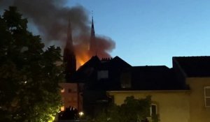 Incendie à Metz
