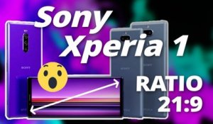Les nouveaux Sony sont très longs ! Prise en main Sony Xperia 1