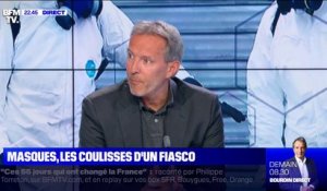 Gérard Davet sur les masques: "Je pense qu'on se dirige vers un scandale sanitaire d'ampleur"