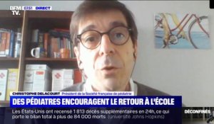 Christophe Delacourt (président de la Société française de pédiatrie): "Tout est réuni pour avoir un retour à l'école qui respecte l'enfant"