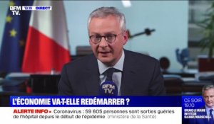 Bruno Le Maire: "Cette crise est une affaire d'années, pas de mois"