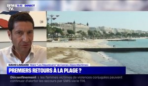 Selon David Lisnard, les plages de Cannes vont bien rouvrir ce samedi