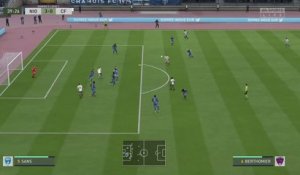 Chamois Niortais - Clermont Foot 63 sur FIFA 20 : résumé et buts (L2 - 34e journée)