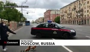 A Moscou, les canards traversent, la circulation s'arrête