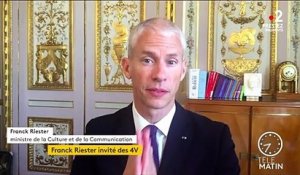 Coronavirus - Le ministre de la Culture Franck Riester : « Nous travaillons à une réouverture des salles de cinéma début juillet » - VIDEO
