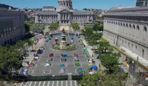 San Francisco ouvre son premier "village" destiné aux sans-abri avec des emplacements délimités