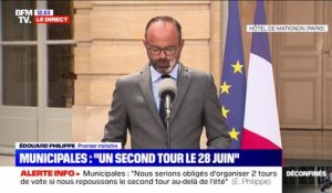 Municipales le 28 juin: Édouard Philippe déclare avoir fait "le choix de la cohérence"