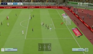 Lazio Rome -  U.S. Sassuolo sur FIFA 20 : résumé et buts (Serie A - 32e journée)