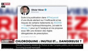 Hydroxychloroquine : Olivier Véran demande une «révision des règles de prescription»