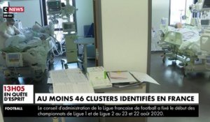 Au moins 46 clusters identifiés en France