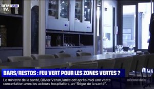 Les bars et restaurants pourront-ils rouvrir en zone verte ?