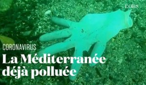 Les masques et les gants jetables polluent déjà la Méditerranée et la Côte d’Azur