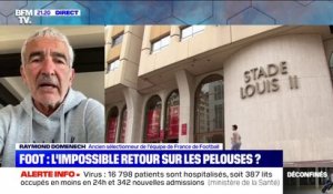 Raymond Domenech défend Jean-Michel Aulas sur la reprise du football français