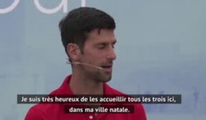 ATP - Djokovic ravi d'accueillir Zverev, Thiem et Dimitrov à Belgrade