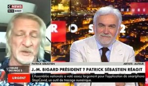 Patrick Sébastien à propos de l'éventuelle candidature de Bigard à la Présidentielle : "A un moment, il ne faut pas que l'égo prenne le pas sur la raison"