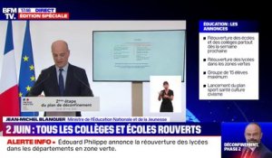 Jean-Michel Blanquer sur le bac: "L'épreuve orale de français sera validée par le contrôle continu"