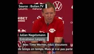 Transferts - Nagelsmann sur un départ de Werner : "Comme si Lewandowski quittait le Bayern"