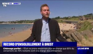 Brest a profité de 277 heures d'ensoleillement au mois de mai, un record depuis 1991