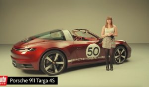 Porsche 911 Targa 4S Heritage Design Edition : première rencontre en vidéo