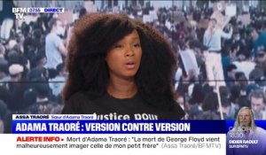 Assa Traoré: "Le seul responsable de ce qu'il s'est passé hier en fin de manifestation, c'est le préfet Lallement"