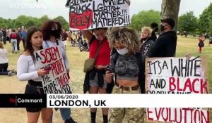 Manifestations à Londres après la mort de George Floyd