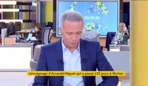 Le témoignage touchant de Arnaud Miquet correspondant de France Télé qui quitte à Wuhan après 133 jours de confinement