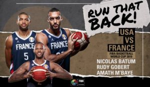 Revivez USA vs France (FIBAWC 2019) avec Rudy Gobert, Nicolas Batum et Amath M'Baye