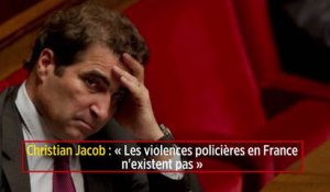 Christian Jacob : « Les violences policières en France n'existent pas »