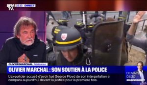 Olivier Marchal: "J'aime les flics et ce métier, je le respecte"